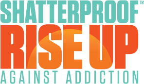 Shatterproof Rise Up Against Addiction Logo