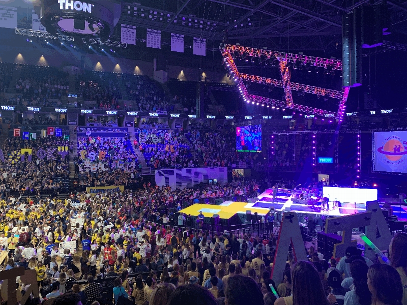 scenes from THON 2020