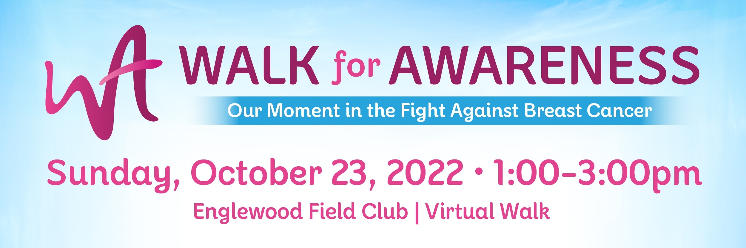 2022 Walk for Awareness Banner