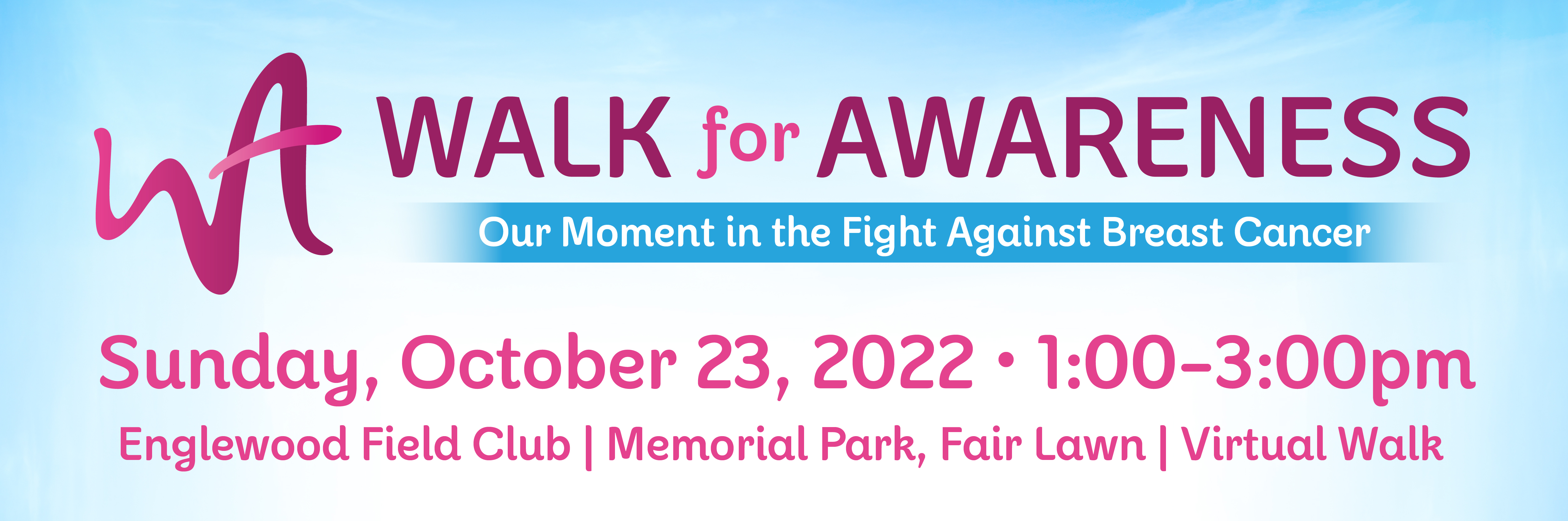 2022 Walk for Awareness Banner