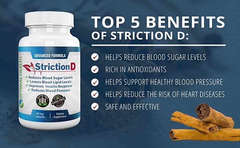 StrictionD Reviews 2022 – Helps for your Blood Sugar Control?