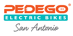 Pedego Electric bikes san antonio logo