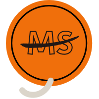 Orange MS Circle