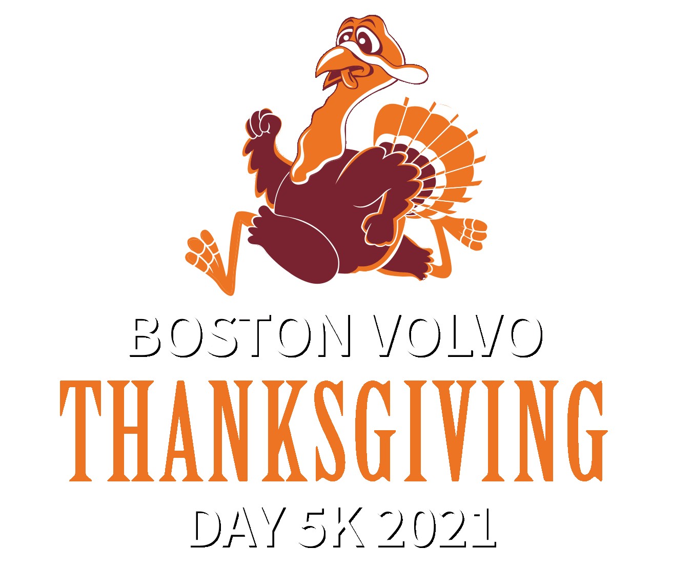 Boston Volvo Thanksgiving Day 5k 2021 logo
