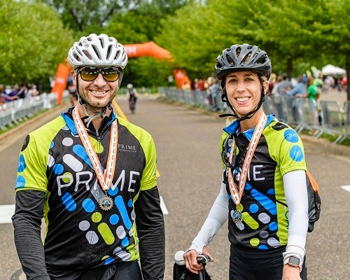 Prime + MRx Bike MS team