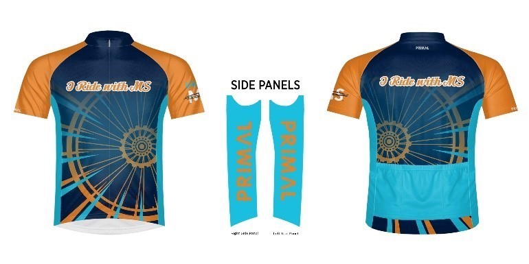 I Ride with MS Program jersey image
