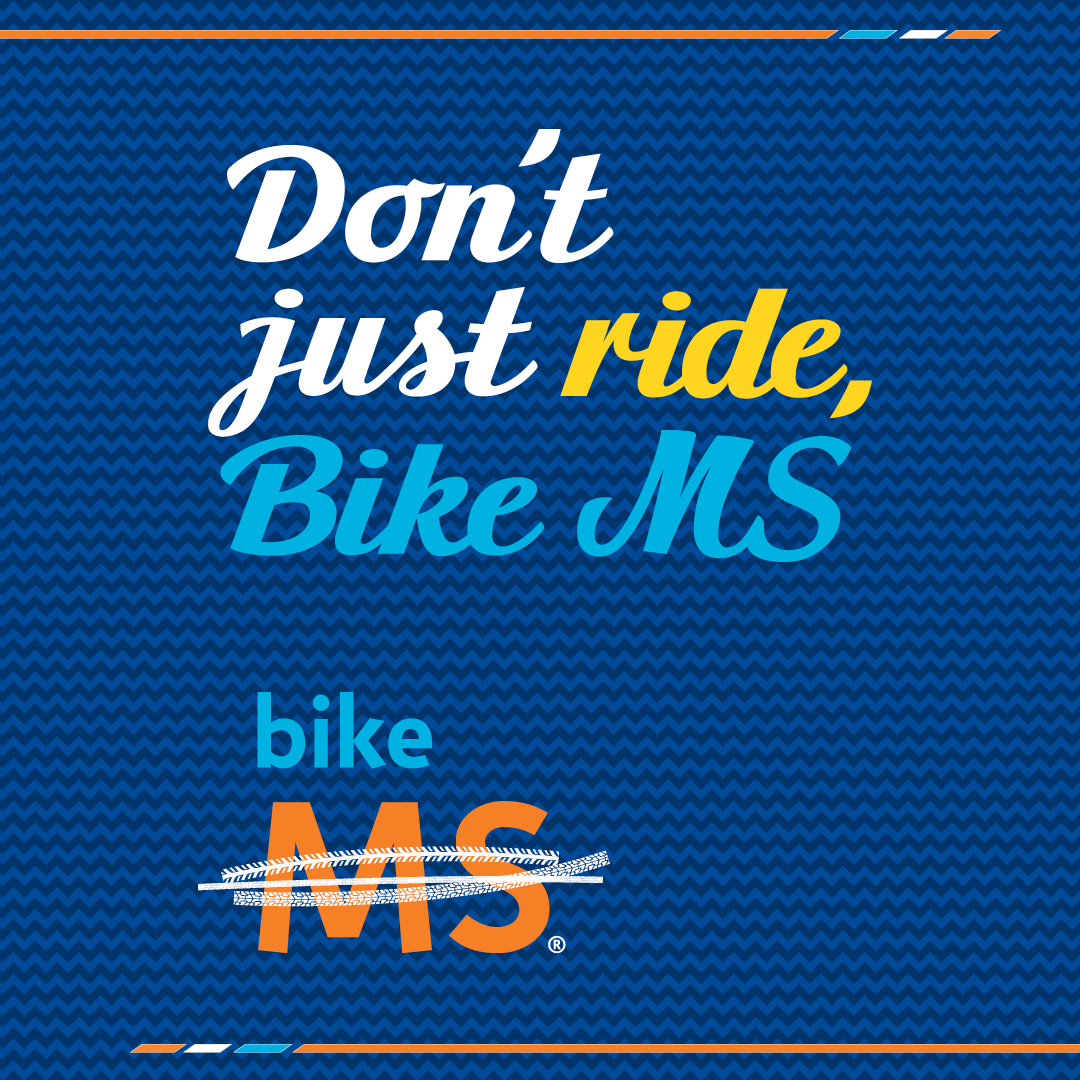 Don't just ride, Bike MS image