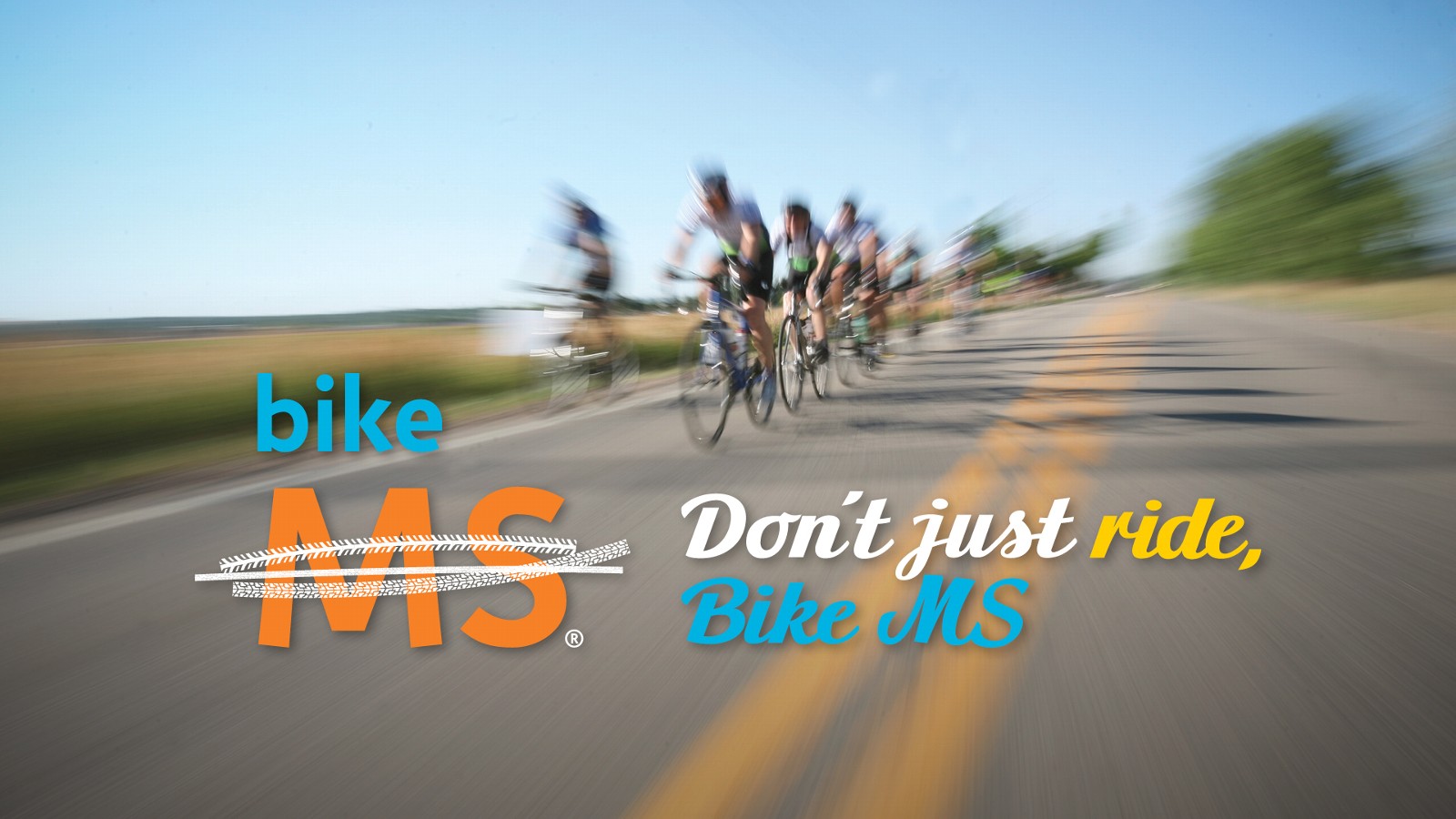 Don't just ride, Bike MS banner image