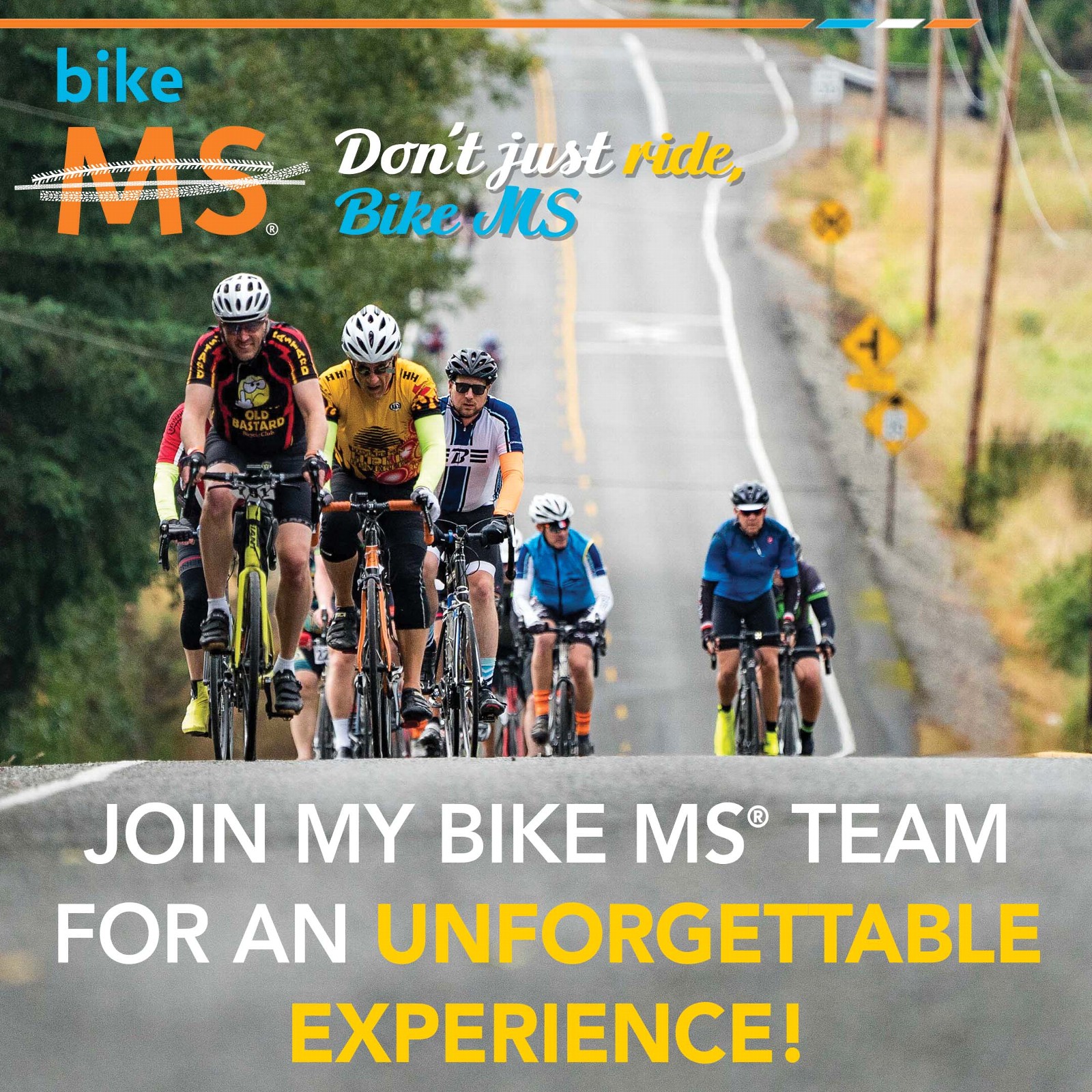 Join my Bike MS team for an unforgettable experience
