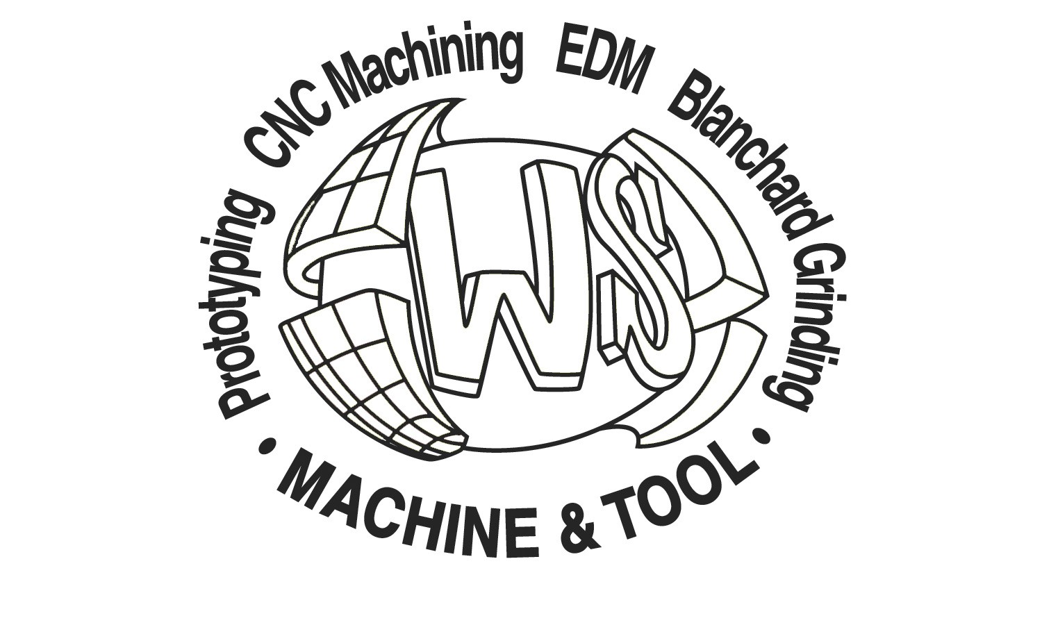 W/S Machine and Tool logo