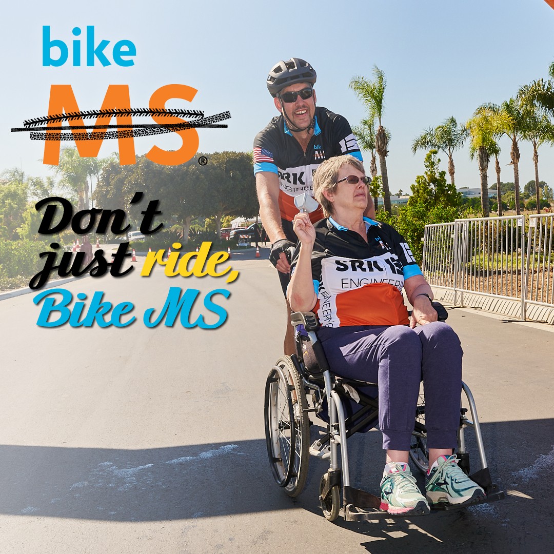 Don't just ride, Bike MS alternative