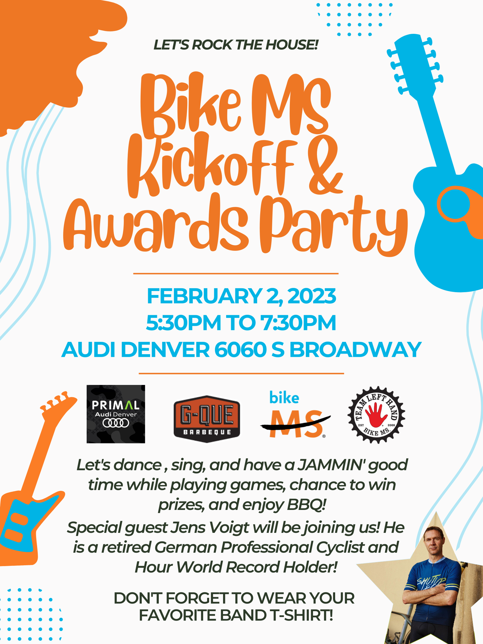 Bike MS Kickoff and Awards party image