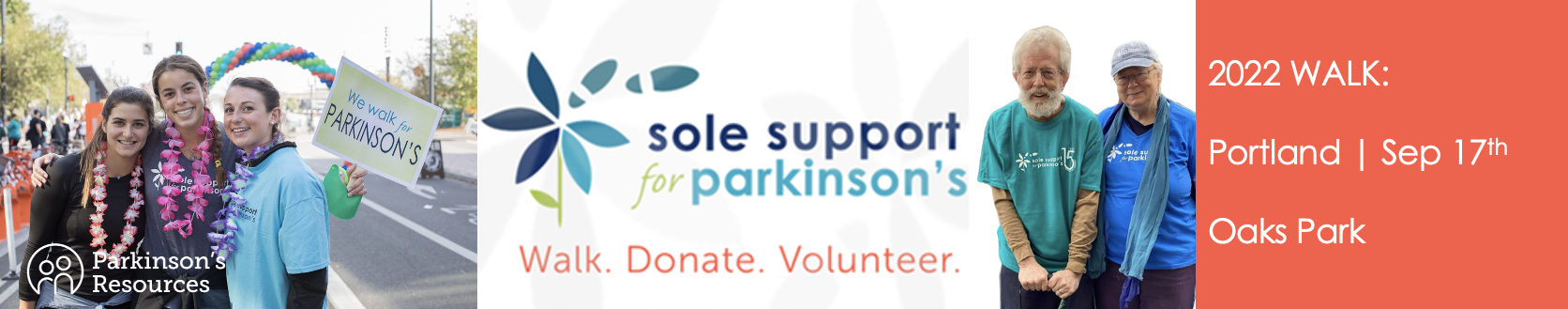 Sole Support for Parkinson's date September 17