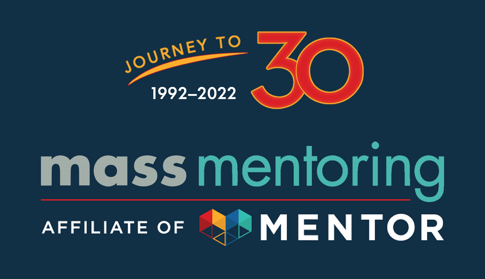 Journey to 30 Mass Mentoring Partnership logo