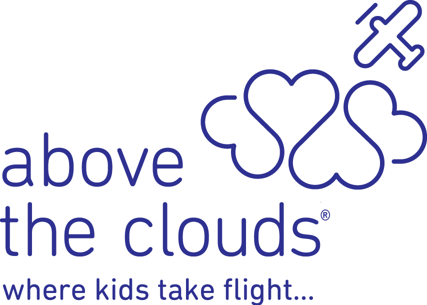 above the clouds....where kids take flight blue