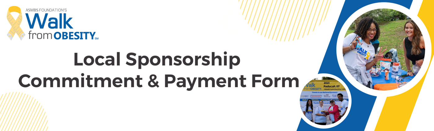 Local sponsorship payment form