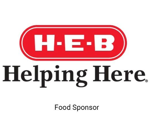 HEB logo - food sponsor